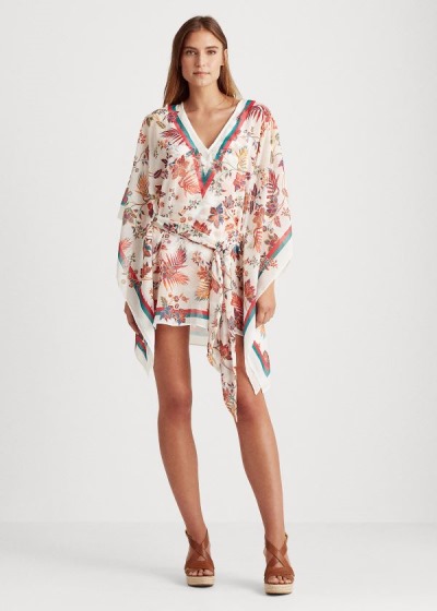 Women's Ralph Lauren Crinkle Chiffon Cover-Up Kimono | 305247FUB